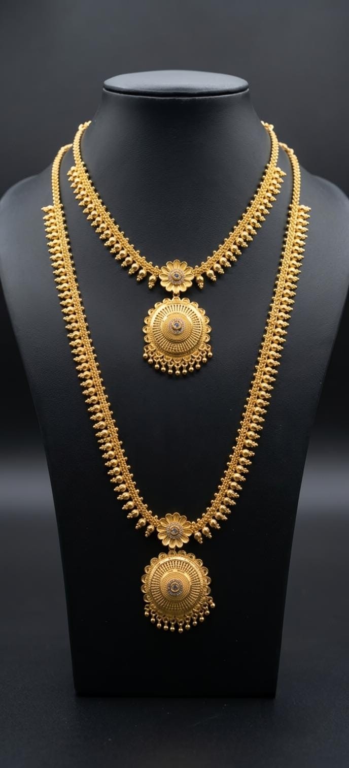 Stone Forming Aaram Necklace White Sf0003
