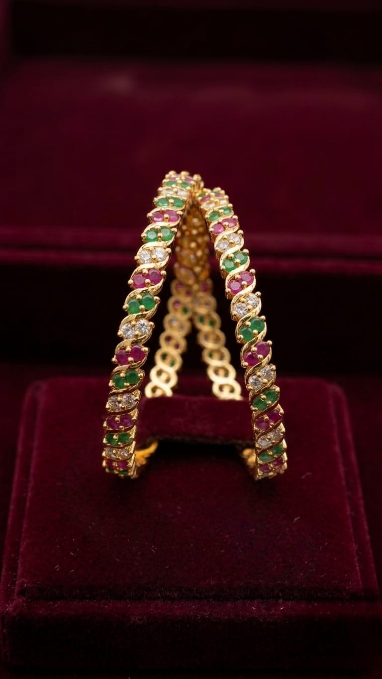 2.4 Ad Stone Bangle Multi 24ad0029